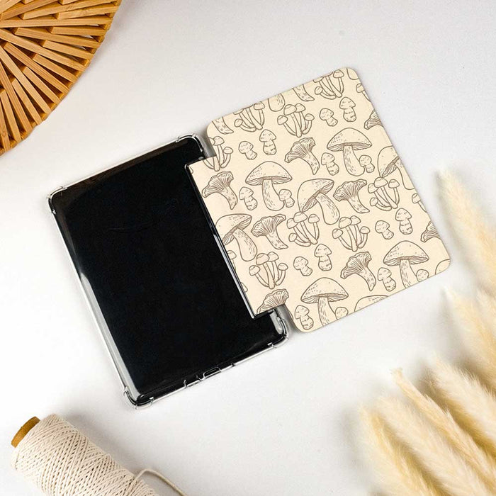 Sketch Shroom | Kindle Case - Khaki - IMCASE
