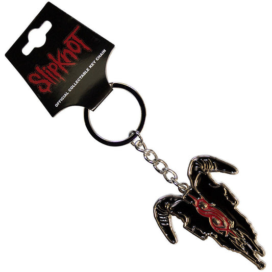 Slipknot Goat Head Emblem Keychain