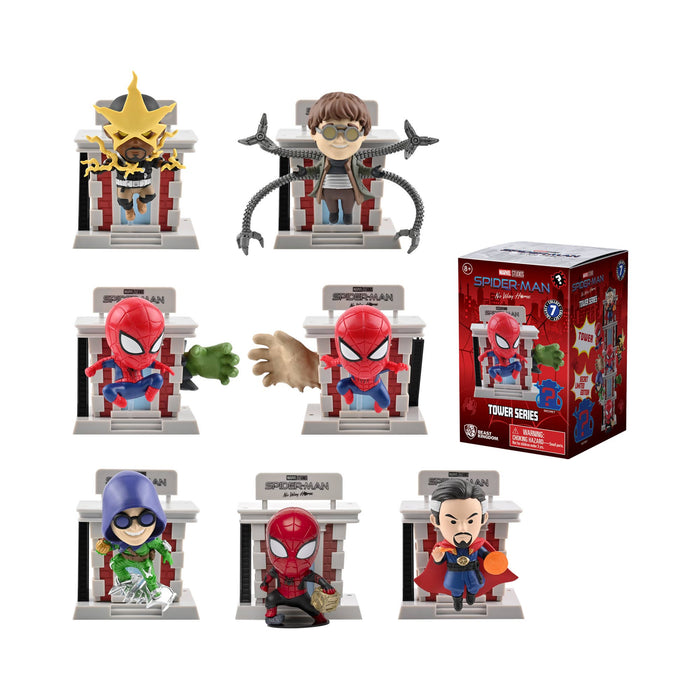 Spider-Man Hero Tower Series 2  1Pc Blind Box