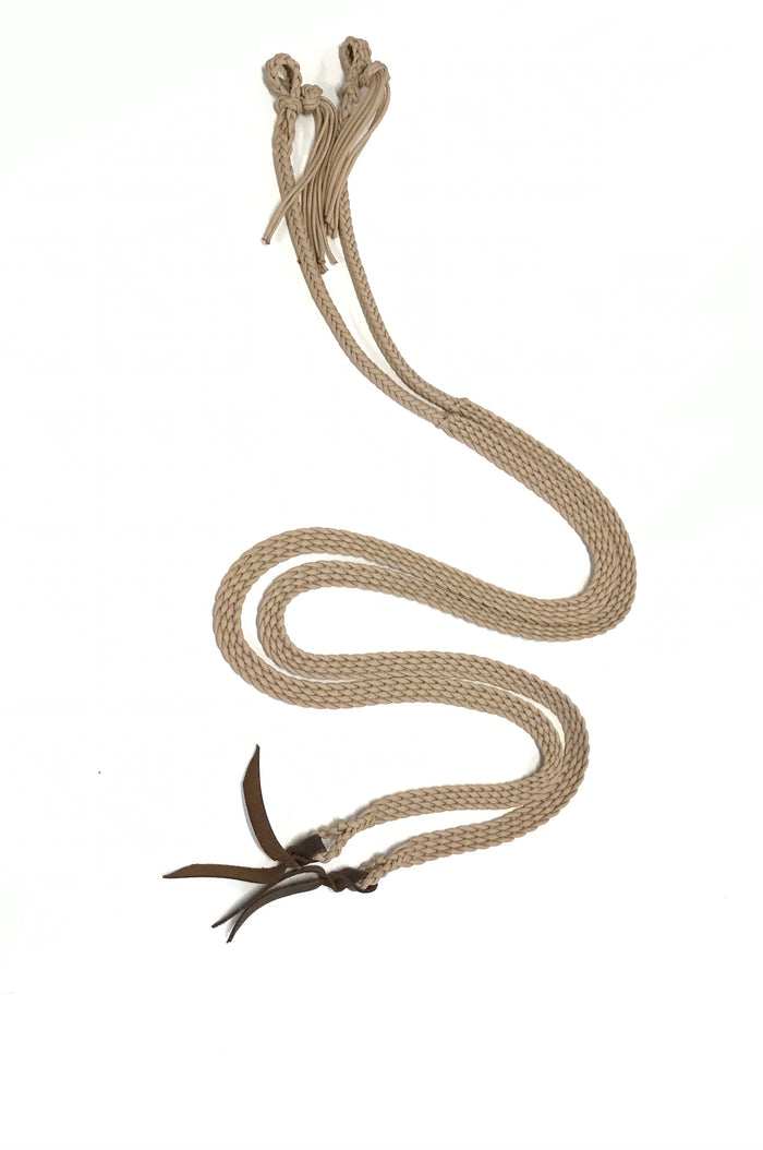 Split reins with no hardware - Tiffanys Braided Tack LLC