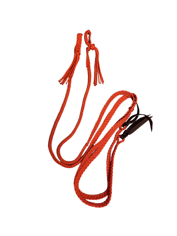Split reins with no hardware - Tiffanys Braided Tack LLC