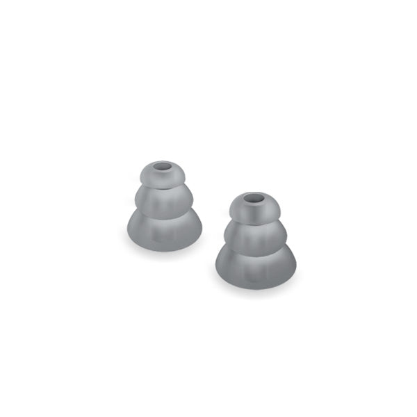 Smoke / Small Triple-Flange / 1 pair