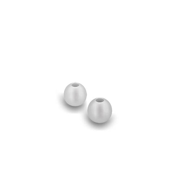 Clear / Small Single-Flange / 1 pair