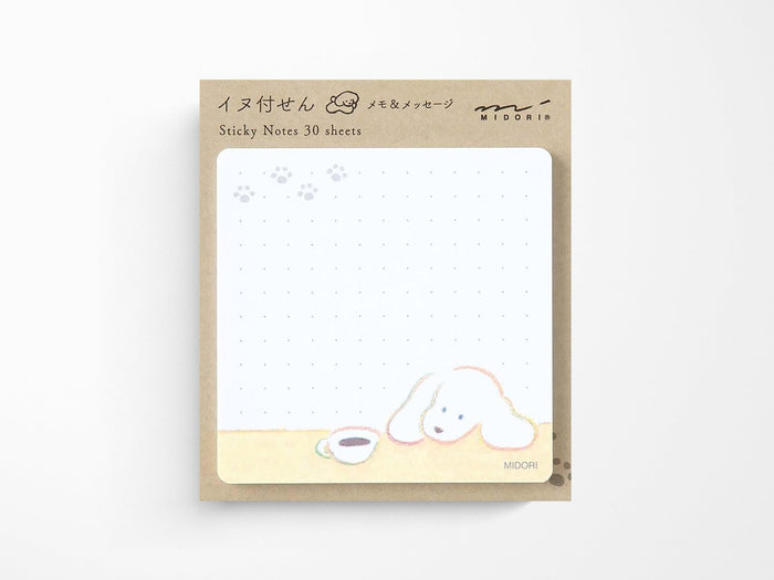 Sticky Notes - Coffee and Dog