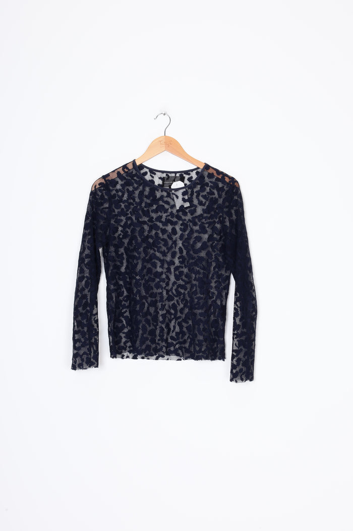 Stolen Girfriends Club Womens Blue Top Size 8