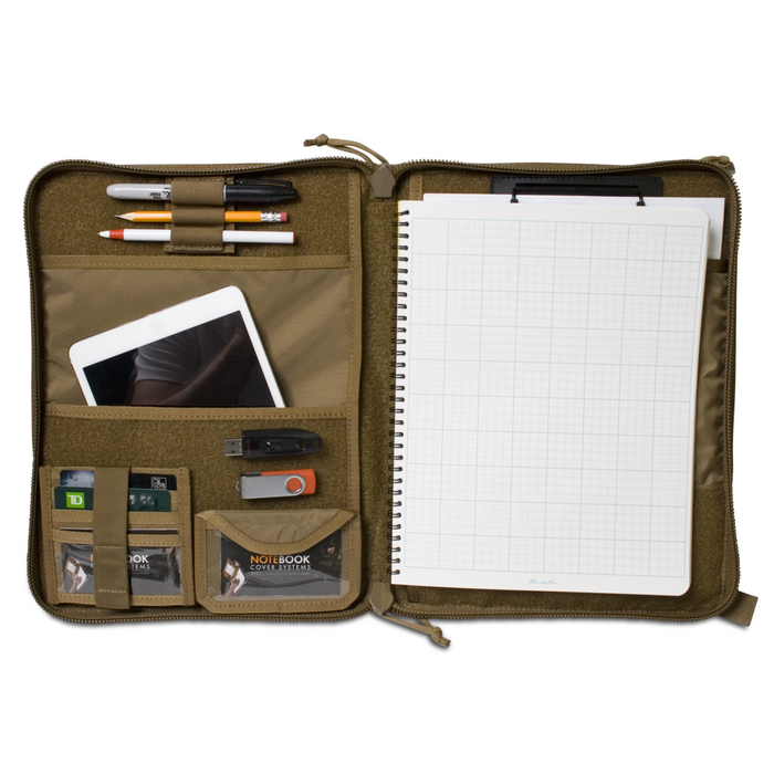 Tactical Admin Notebook Cover System WITH Map Case