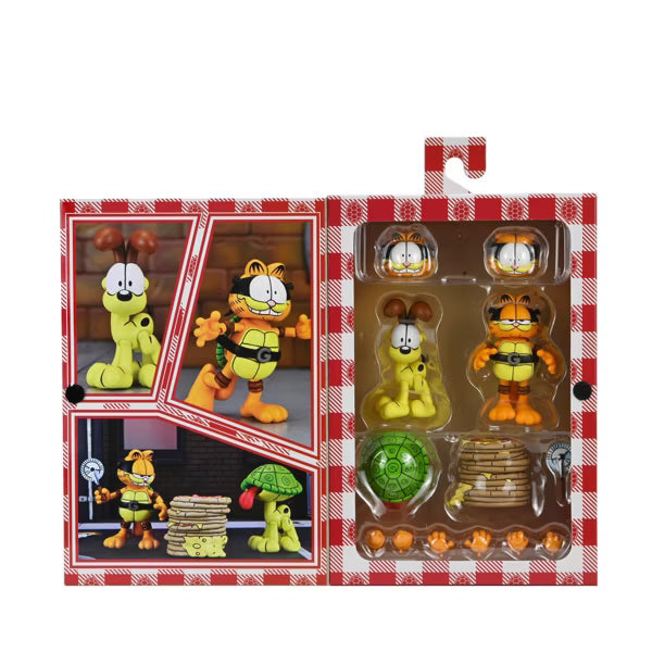Teenage Mutant Ninja Turtles X Garfield -  Ultimate Garfello With Odie 7'' Scale Action Figure