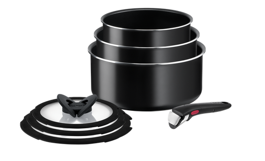 Tefal Ingenio Easy On Non-Stick 7pc Saucepan Set