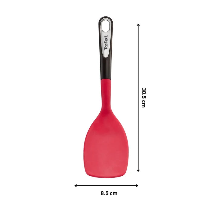 Tefal Ingenio Silicone Solid Turner K2064514 Dimensions