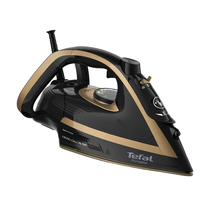 Tefal Puregliss Anti-Calc Copper & Black Steam Iron FV8064