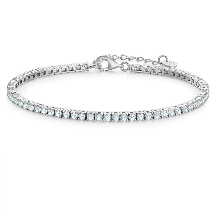 Tennis-Armband silber 2,5 mm