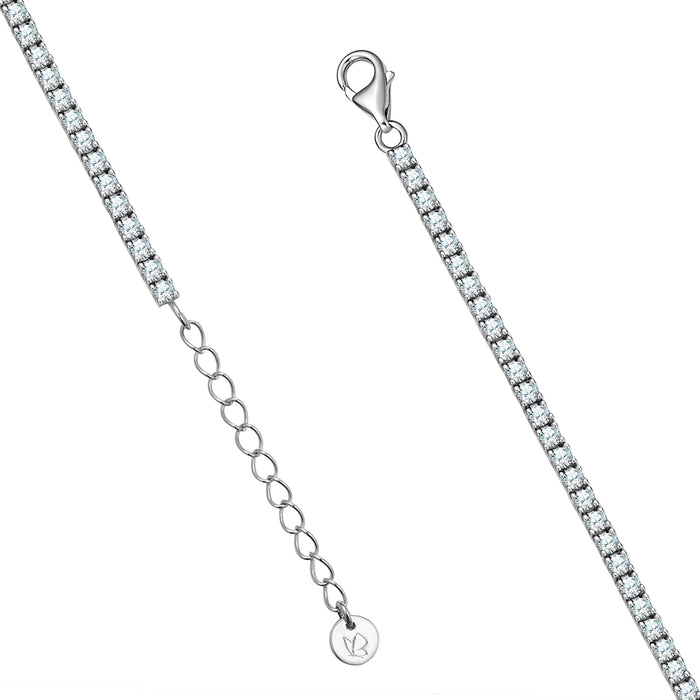 Tennis-Armband silber 2,5 mm
