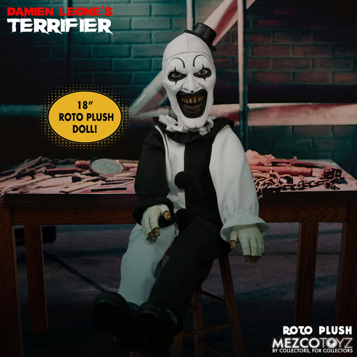 Terrifier Art the Clown - Terrifier 18 Inch MDS Roto Plush