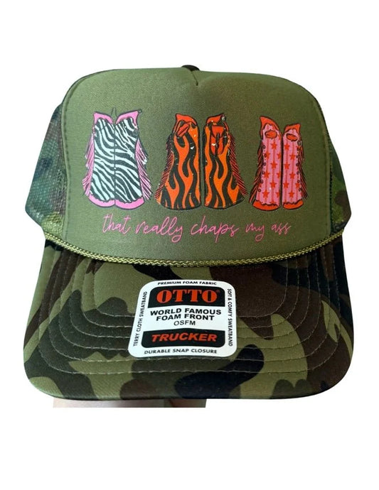 That Really Chaps My Ass Trucker Hat