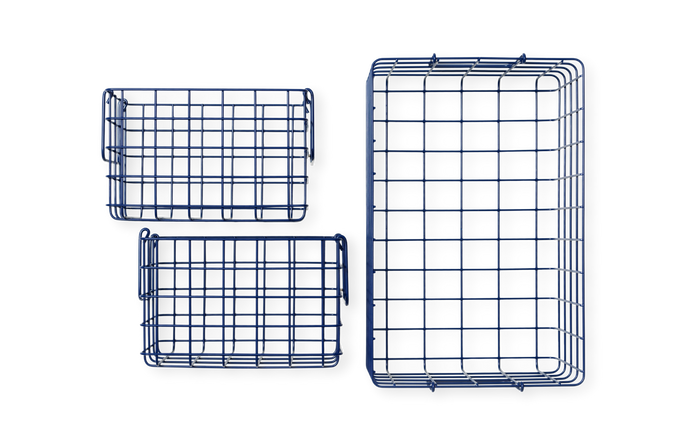 The Baskets in Navy