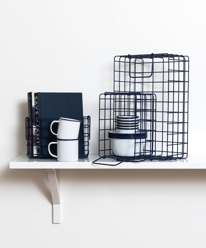 The Baskets in Navy
