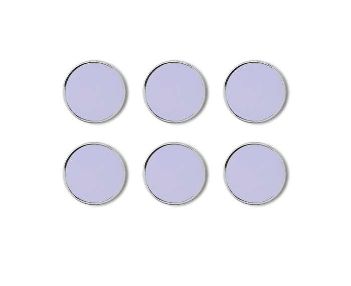 The Buttons in Lilac