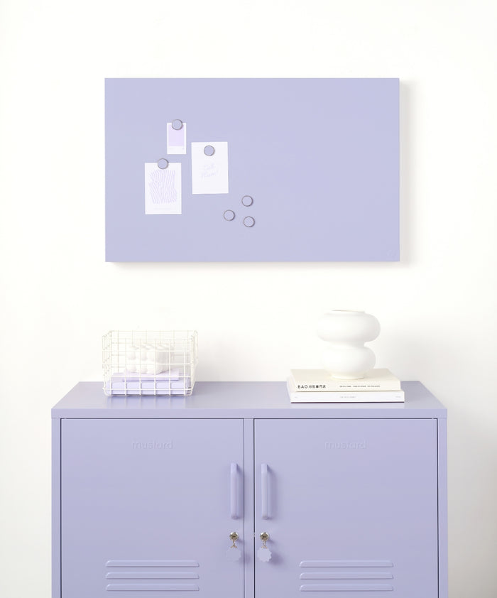 The Buttons in Lilac