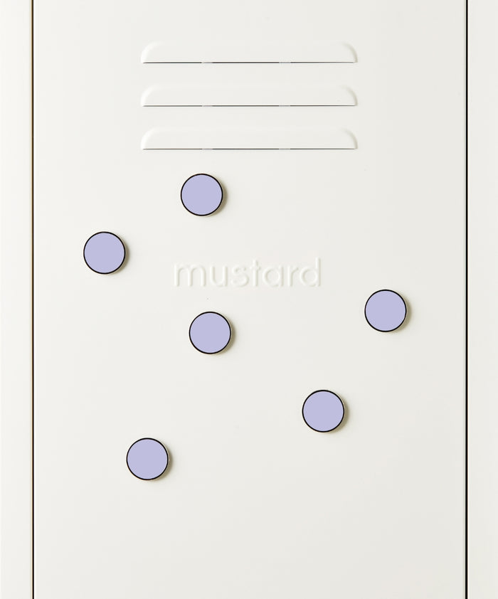 The Buttons in Lilac