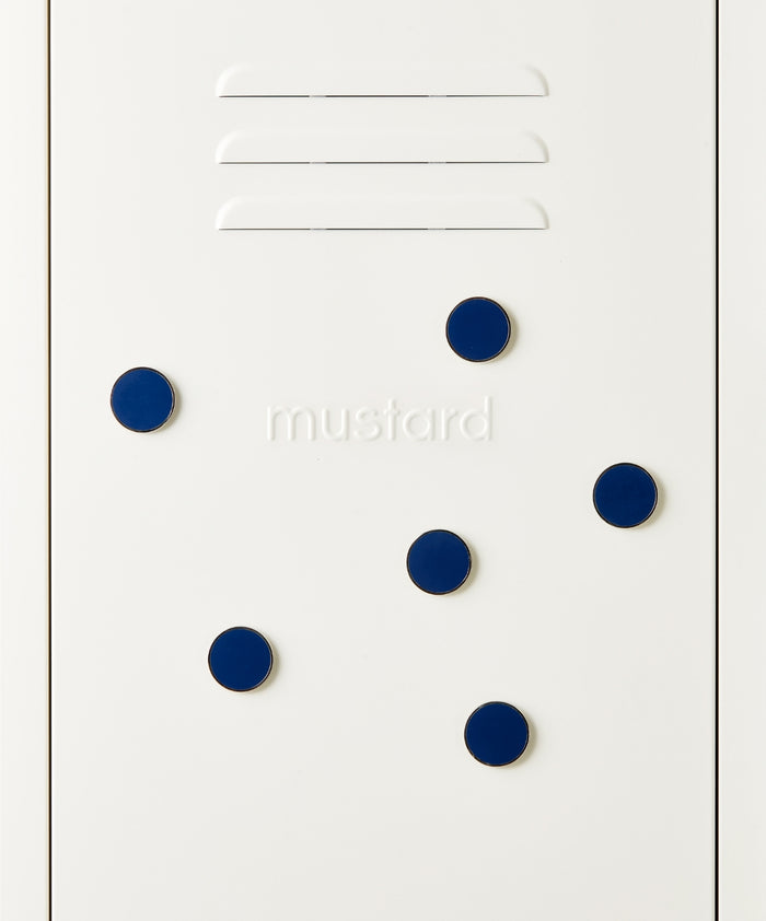 The Buttons in Navy