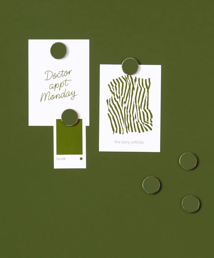 The Buttons in Olive