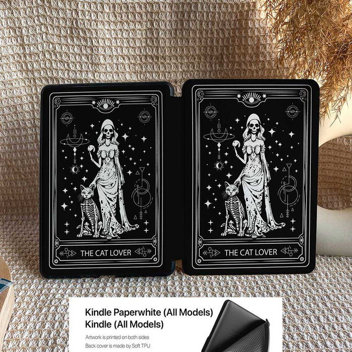 The Cat Lover | Kindle Case - Black - IMCASE