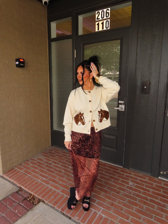 The Equestrian Cardigan