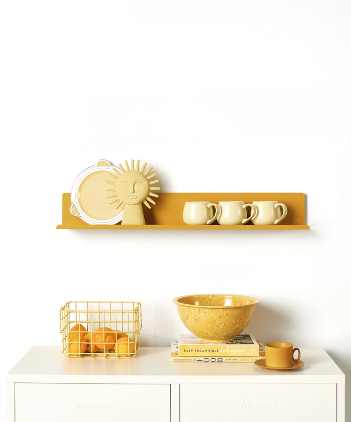 The Ledge in Mustard - Large