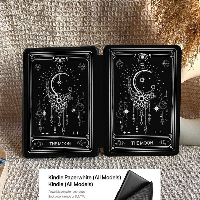 The Moon| Kindle Case - Black - IMCASE