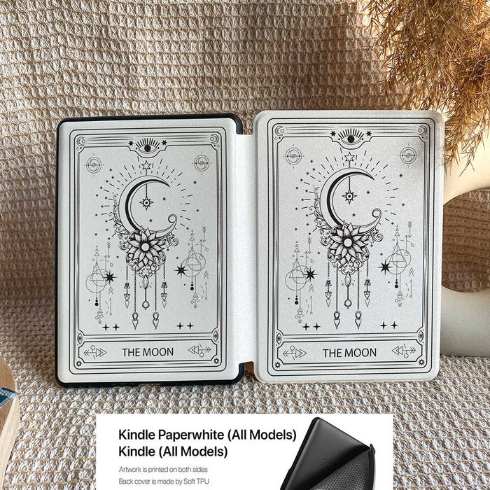 The Moon| Kindle Case - White - IMCASE
