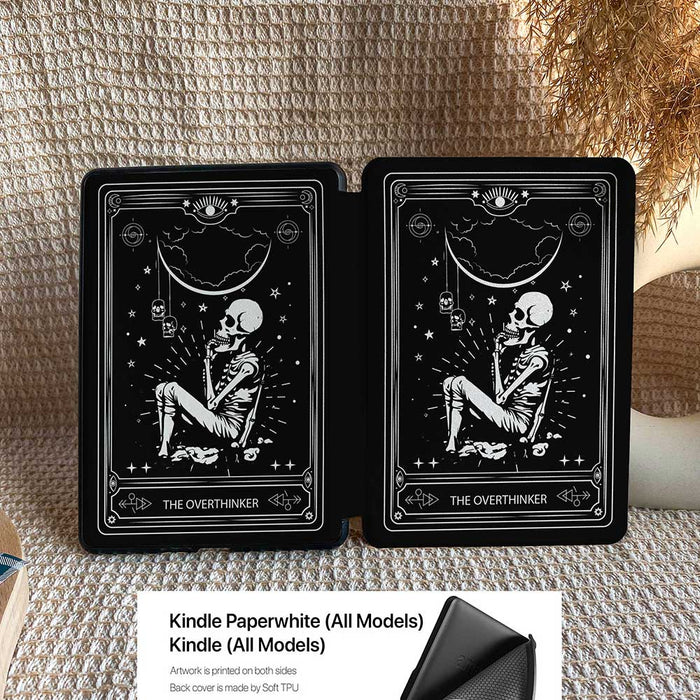 The Overthinker | Kindle Case - Black - IMCASE