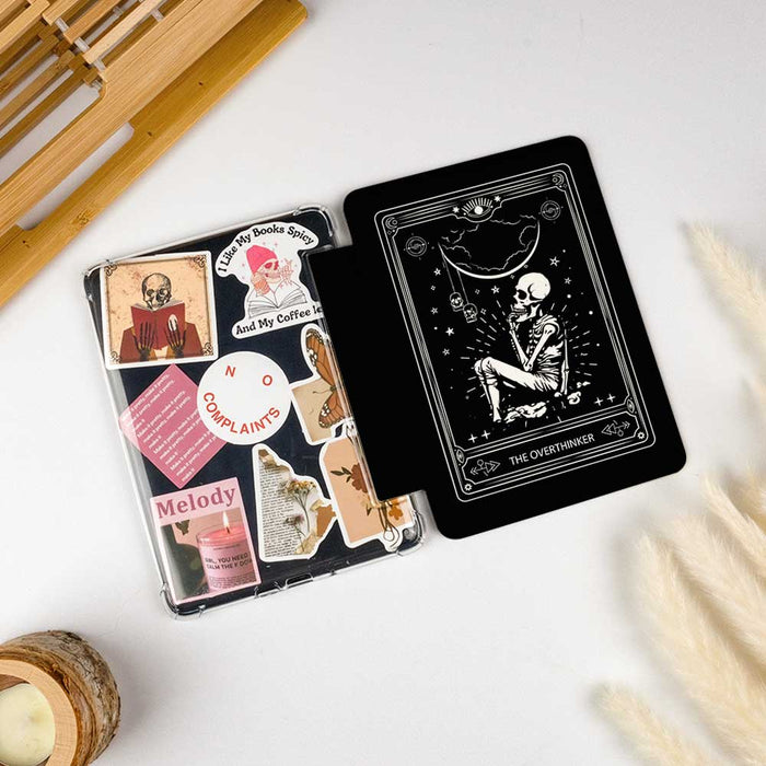 The Overthinker | Kindle Case - Black - IMCASE
