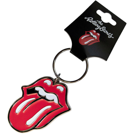 The Rolling Stones Classic Tongue Metal Keychain