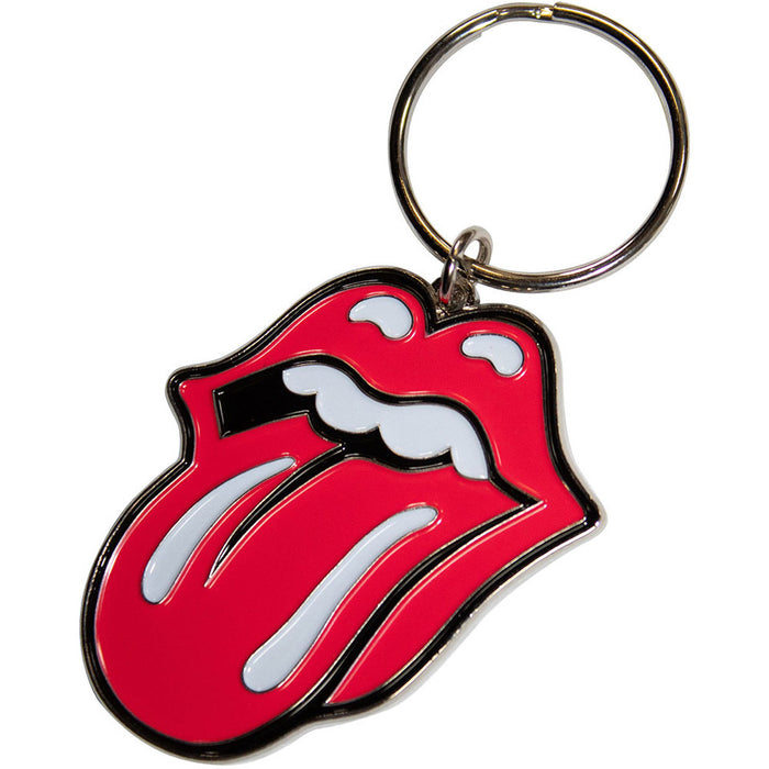 The Rolling Stones Classic Tongue Metal Keychain