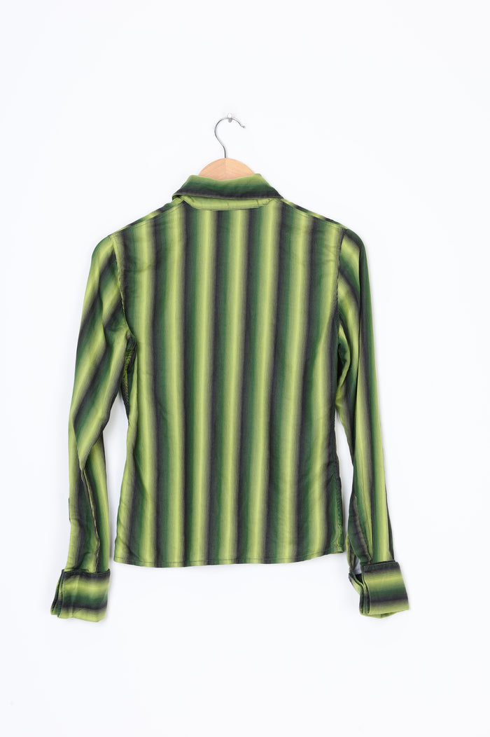 T.M Lewin Womens Green Shirt Size 8