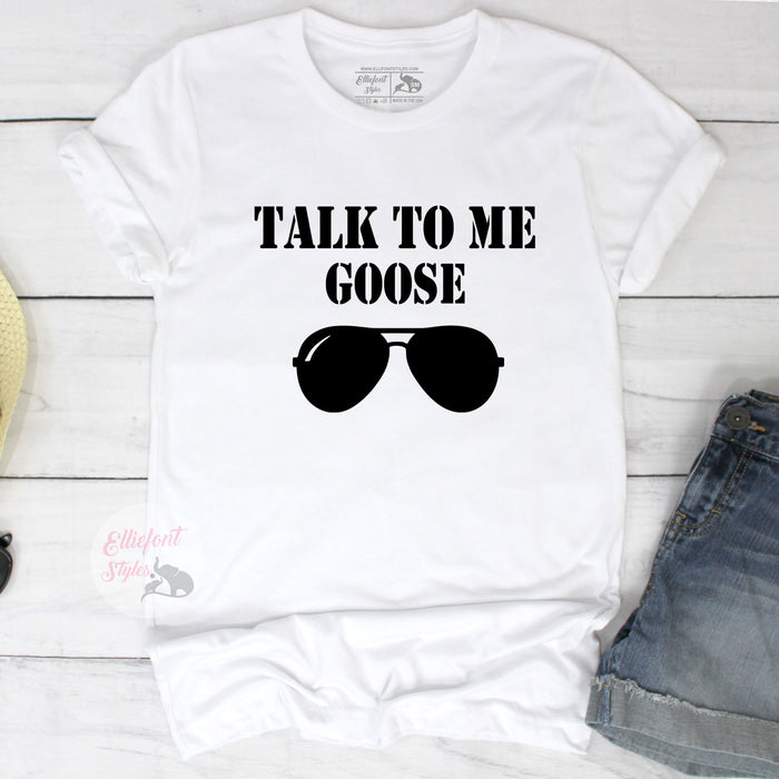 Top Gun Talk To Me Goose Shirt
