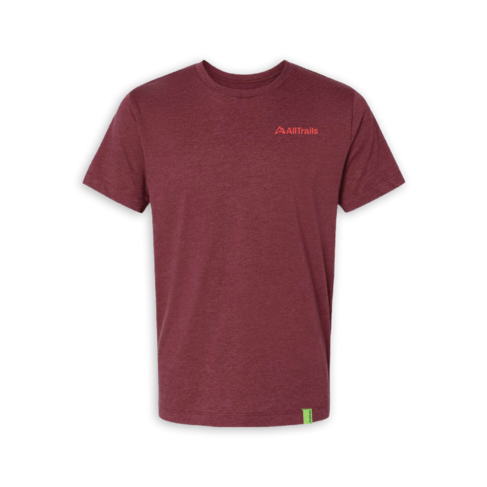 Treeline Tee - Heather Red Tees Touchstone