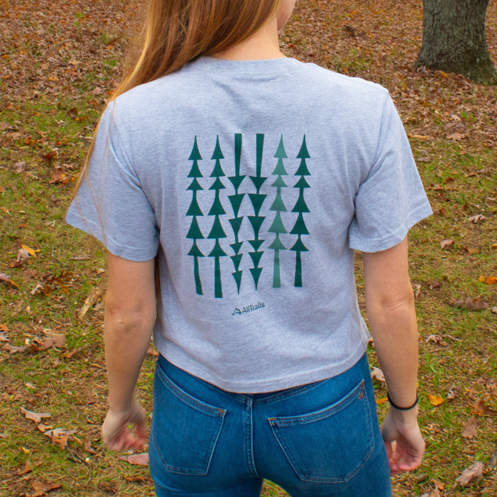 Treeline Women's Boxy Tee - Heather Gray Tees Touchstone