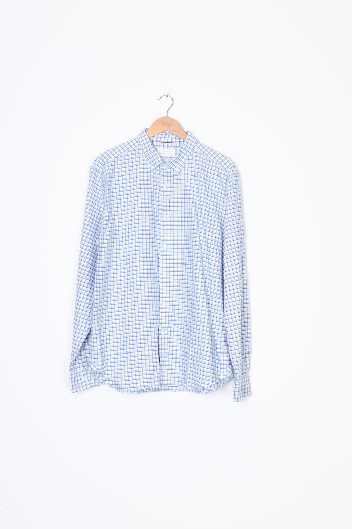Trenery Mens Blue Shirt Size XXL