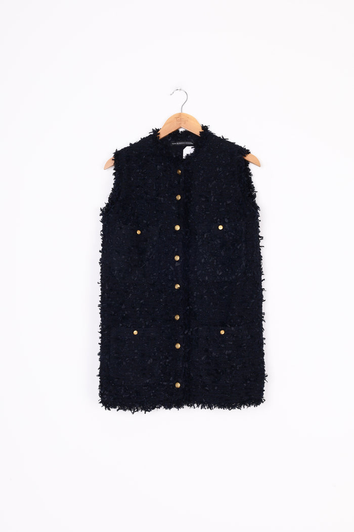 Tsuru by Mariko Oikawa Womens Black Top Size F