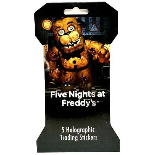 U.C.C. Distributing Five Nights at Freddy's - Holographic Trading Stickers In Blind Pack 1 Single
