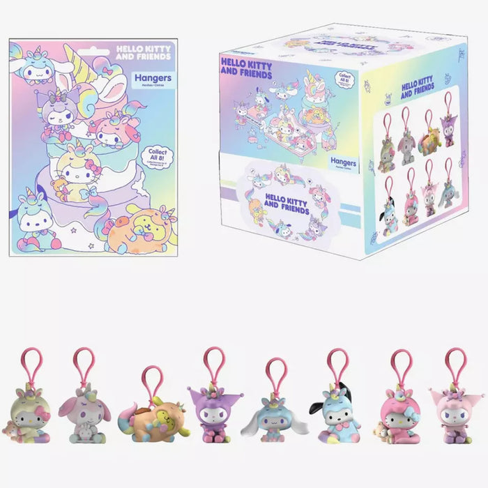 U.C.C. Distributing Sanrio Hello Kitty & Friends - 3-Inch Keychain 1 Single Blind Bag