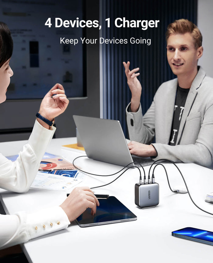 4 Ports 100w USB C Charger
