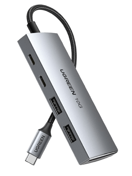 UGREEN USB-C Hub 4-Port USB 3.2 10Gbps Data Hub with 2 USB-C & 2 USB-A