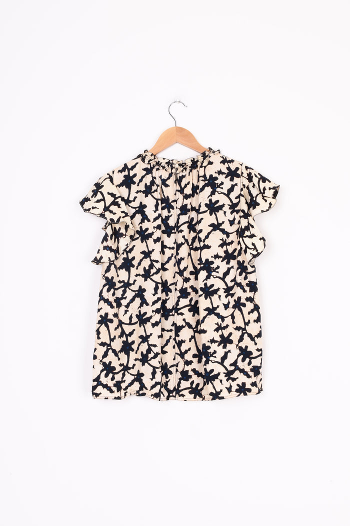 Ulla Johnson Womens Cream Top Size 10