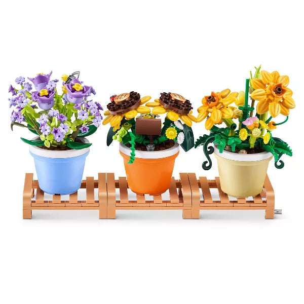 UPD Inc. Zuru Max Build More Garden - Potted Plants Capsule with 284 Bricks - Series 1