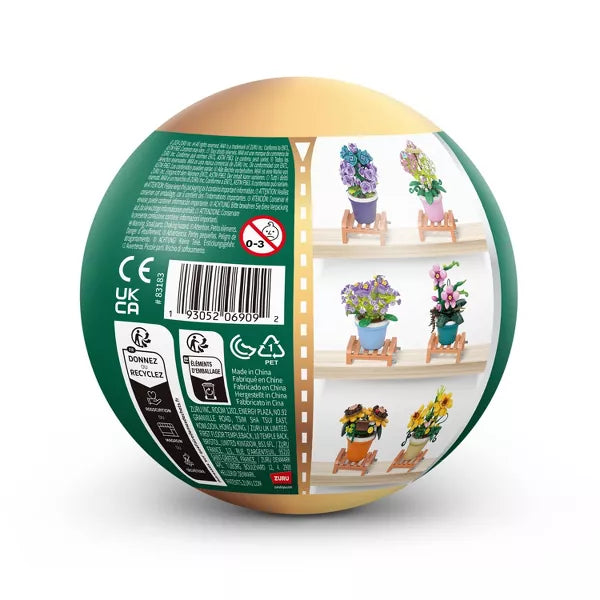UPD Inc. Zuru Max Build More Garden - Potted Plants Capsule with 284 Bricks - Series 1