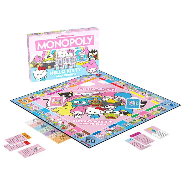 USAopoly Monopoly -  Hello Kitty® & Friends Board Game - Kryptonite Character Store