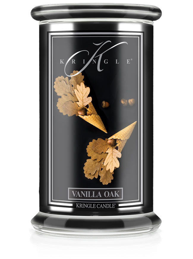 Large Vanilla Oak Scented Reserve Collection Candle - Kringle Candle Company