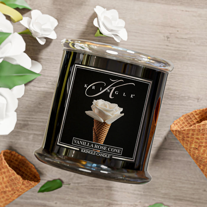 Vanilla Rose Cone 4-wick candle from Kringle Candle Reserve Collection